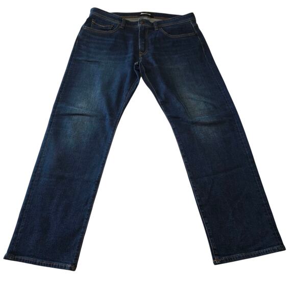 Lot 2 Revtown Jeans Mens 36×30 Blue Denim Automatic Straight Stretch Denim - Picture 2 of 6